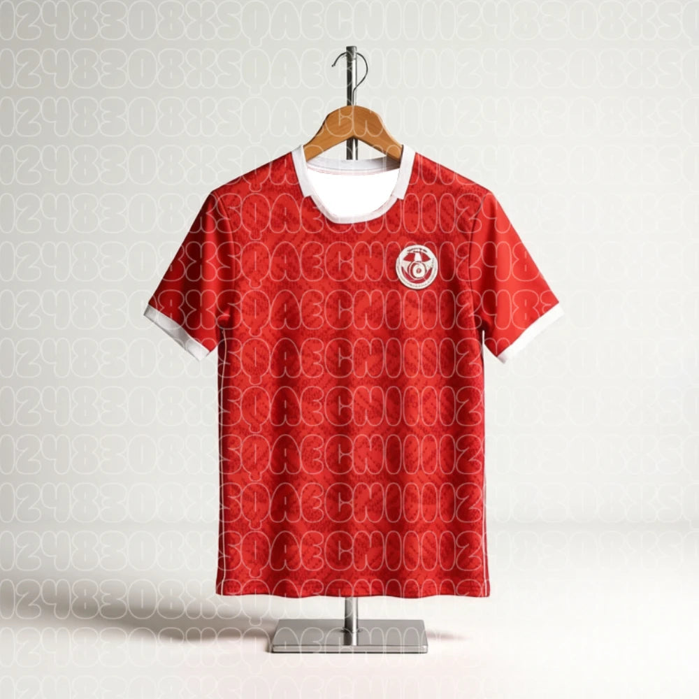 New 2026 Tunisia Football Jersey Unisex Summer Breathable Quick Dry Family matching Sport T-shirt Family Matching Top
