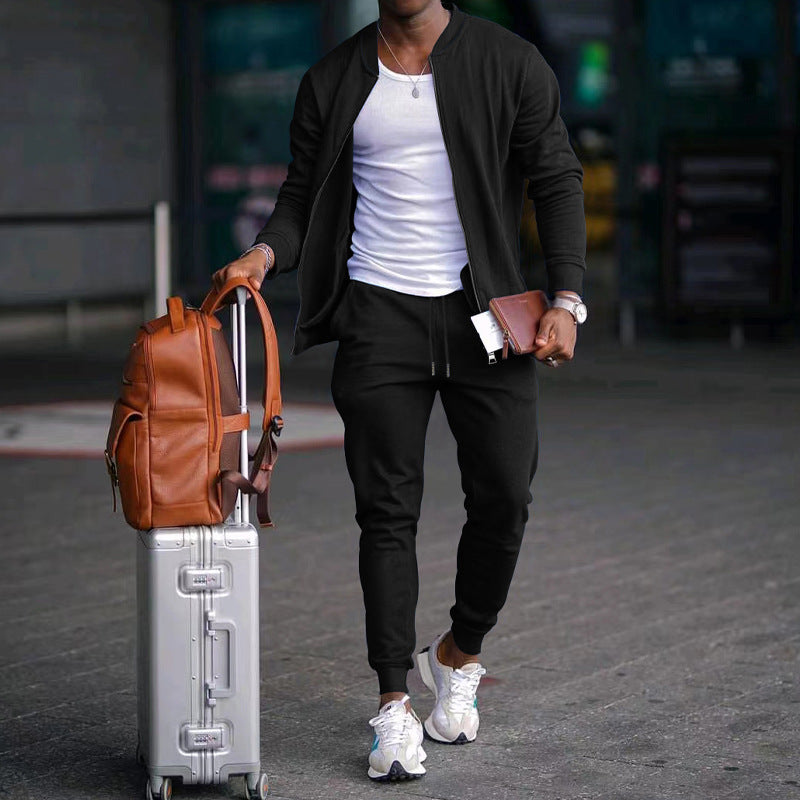 Survêtement Homme Veste Zippée + Jogging Sport Outdoor | KoVA
