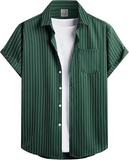 Chemise Uni Rayé