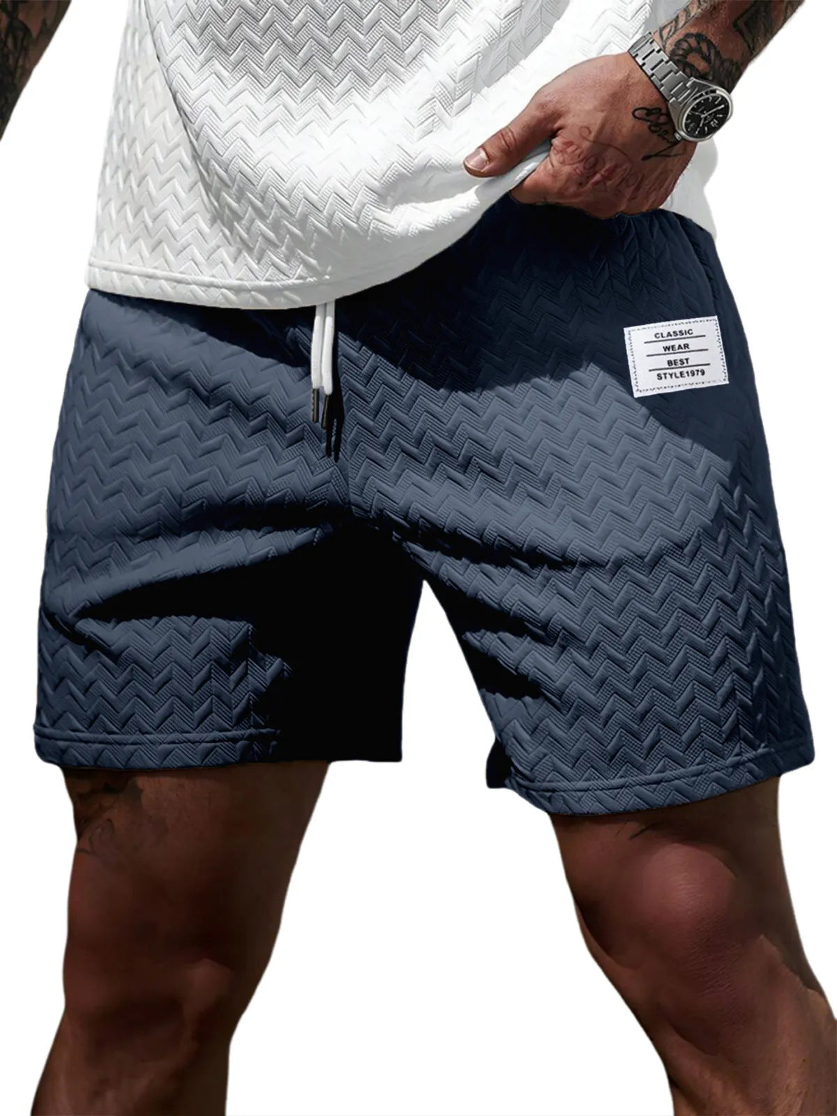Short Homme Casual Coupe Ample