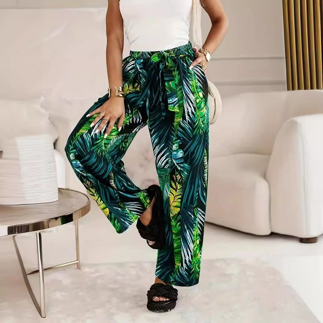 Pantalon Imprimé Femme