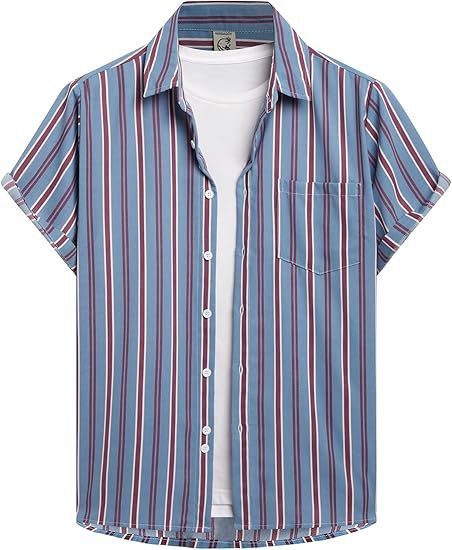Chemise Uni Rayé