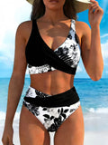 Bikini Fleuri Casual Femme
