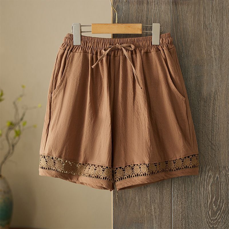 Vêtement Dentelle Vintage Casual Femme