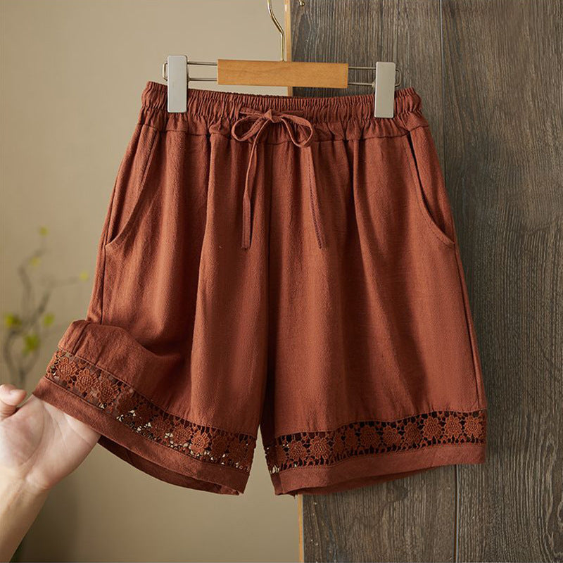 Vêtement Dentelle Vintage Casual Femme