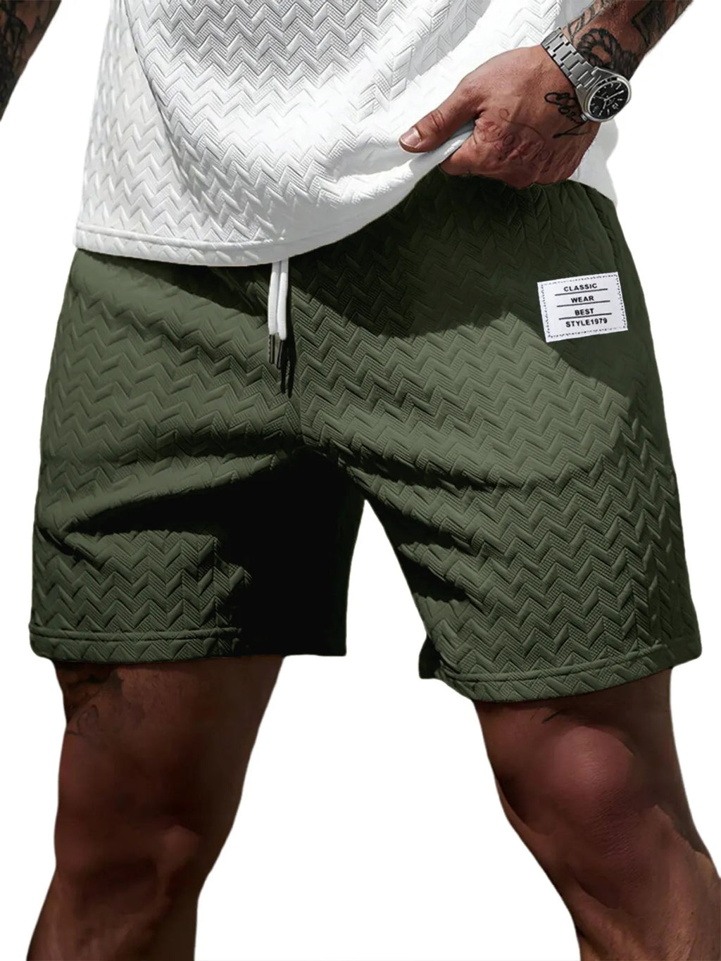 Short Homme Casual Coupe Ample