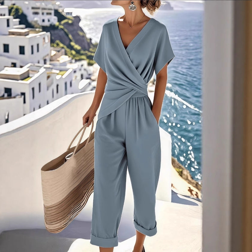 Vêtement Uni Casual Slim Femme