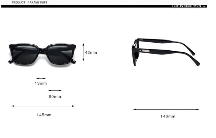 Lunettes de Soleil Femme Petite Monture Rétro