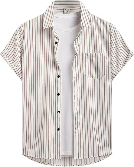 Chemise Uni Rayé