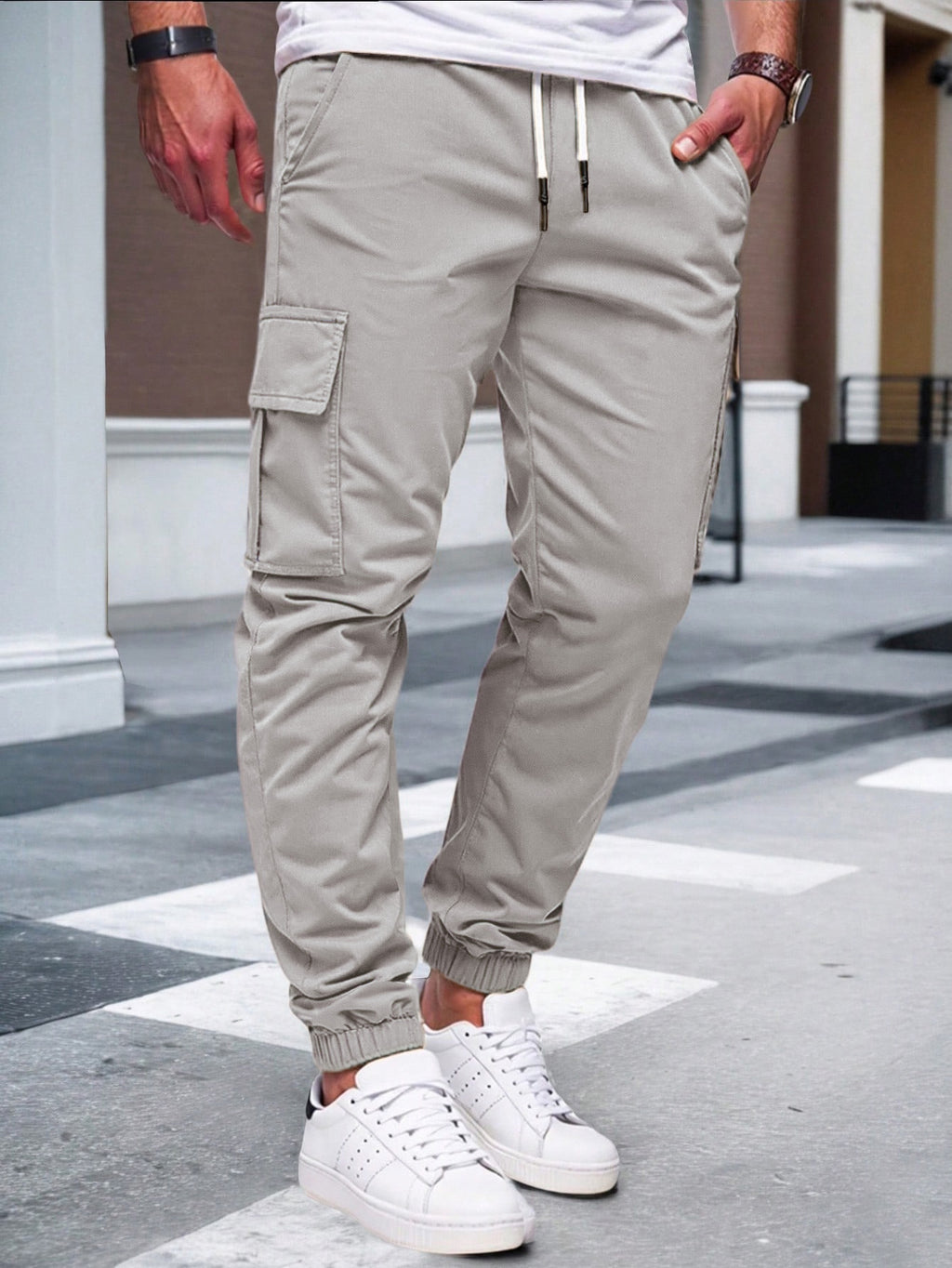 Pantalon Cargo KoVA Uni Homme