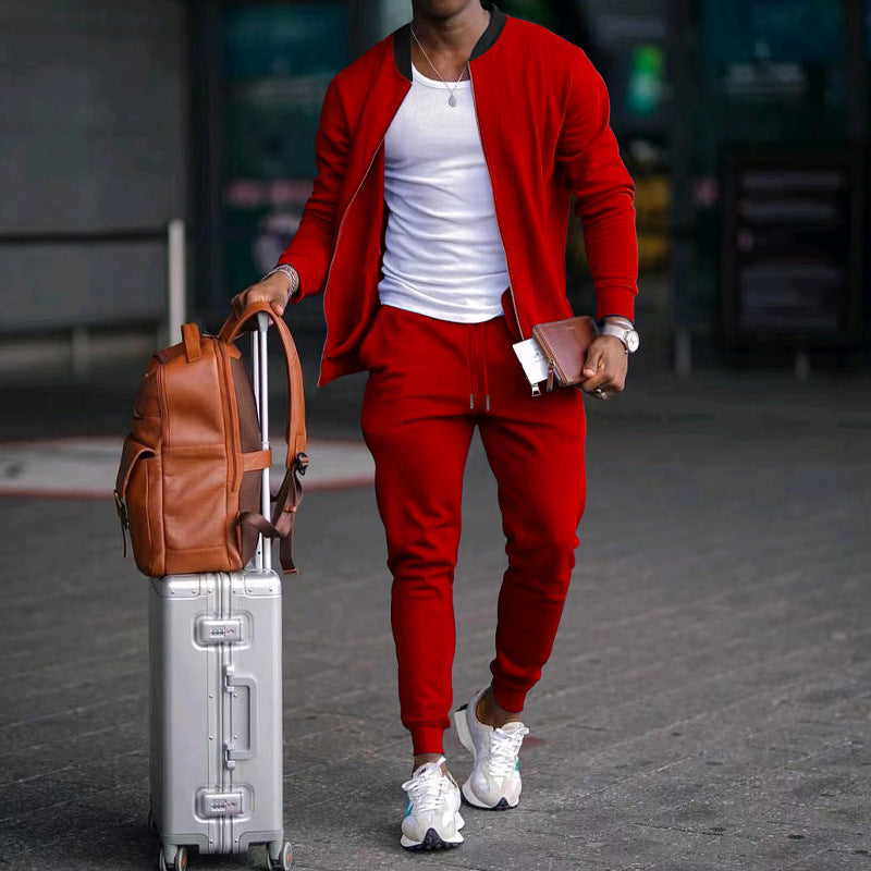 Survêtement Homme Veste Zippée + Jogging Sport Outdoor | KoVA