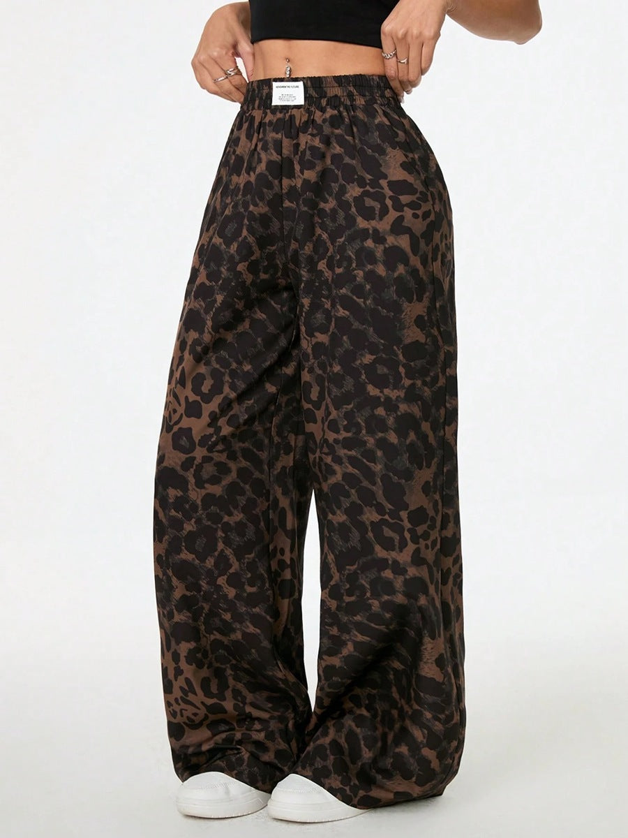 Pantalon Imprimé  Coupe Ample