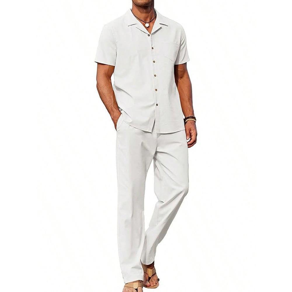 Ensemble 2 Pièces Homme Chemise + Pantalon Style Américain | KoVA