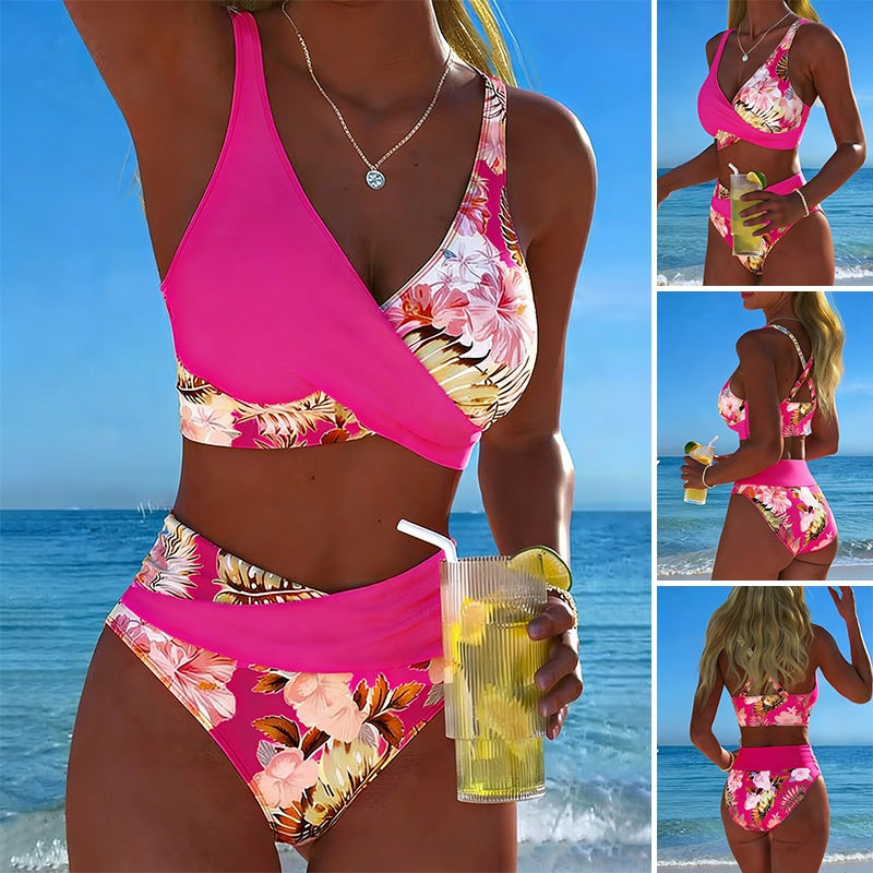 Bikini Fleuri Casual Femme