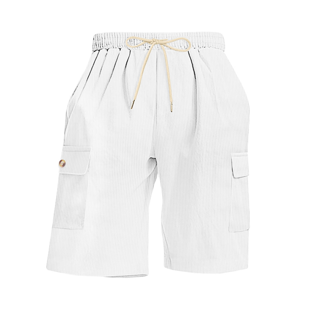 Short Velours Côtelé Multi-Poches Homme | KoVA Collection