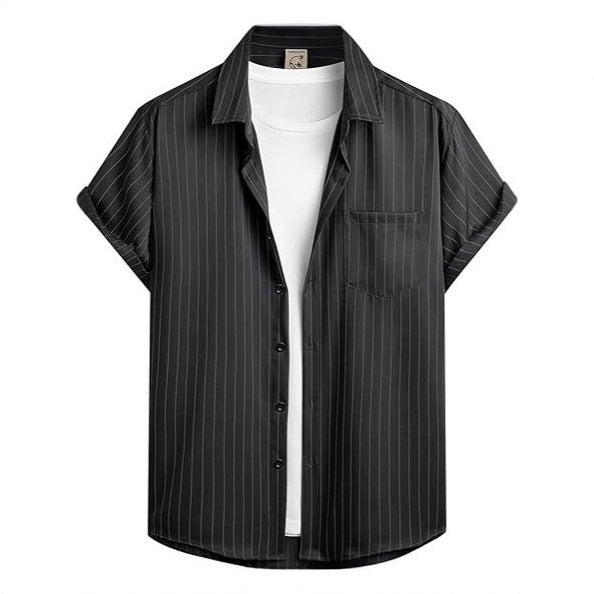 Chemise Uni Rayé