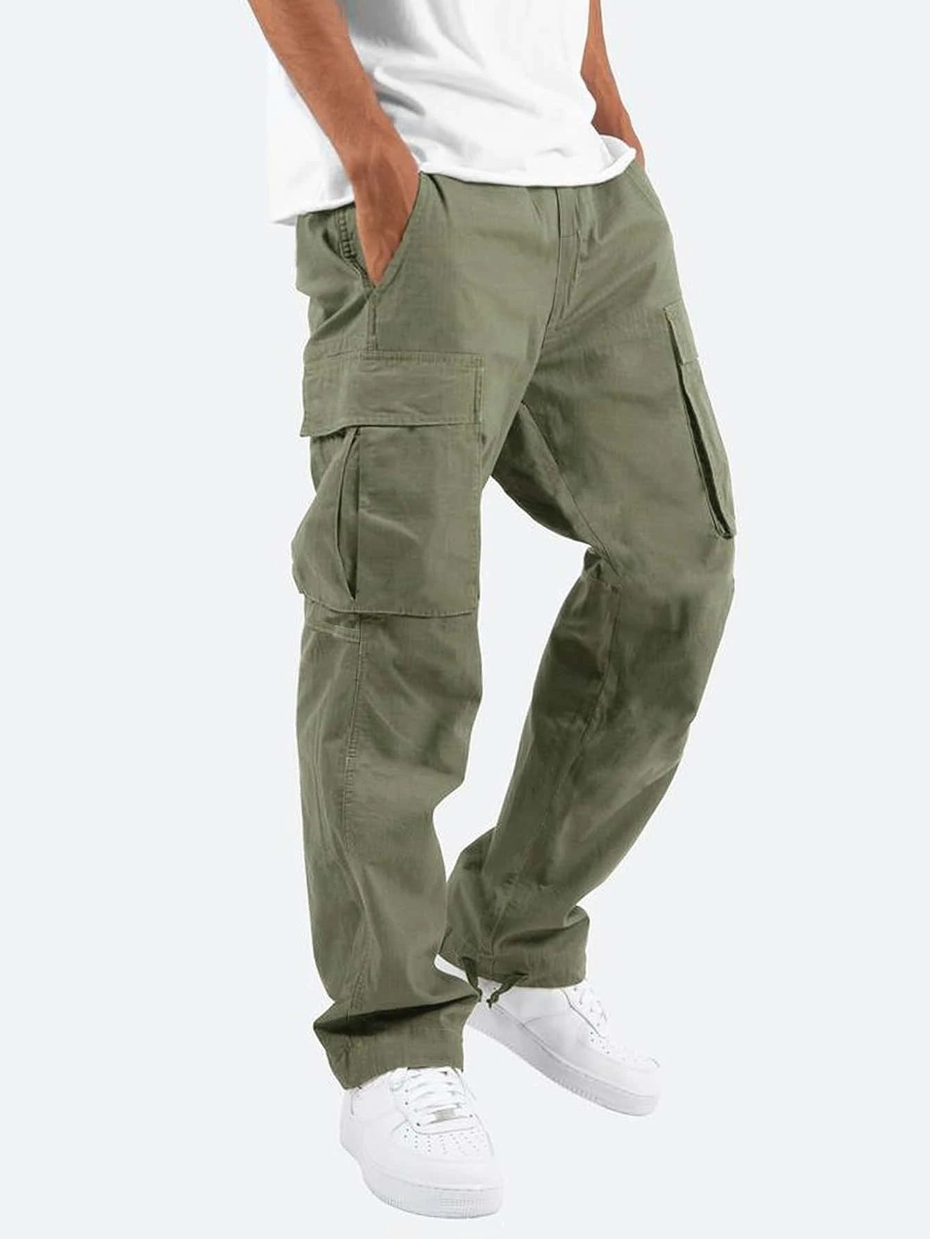 Pantalon Homme Casual Multi-Poches