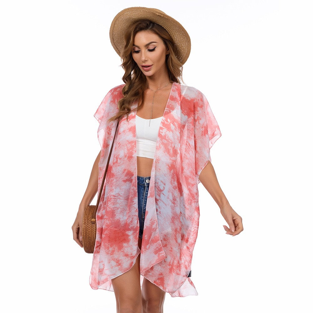 Cardigan de Plage Cache-Maillot Femme