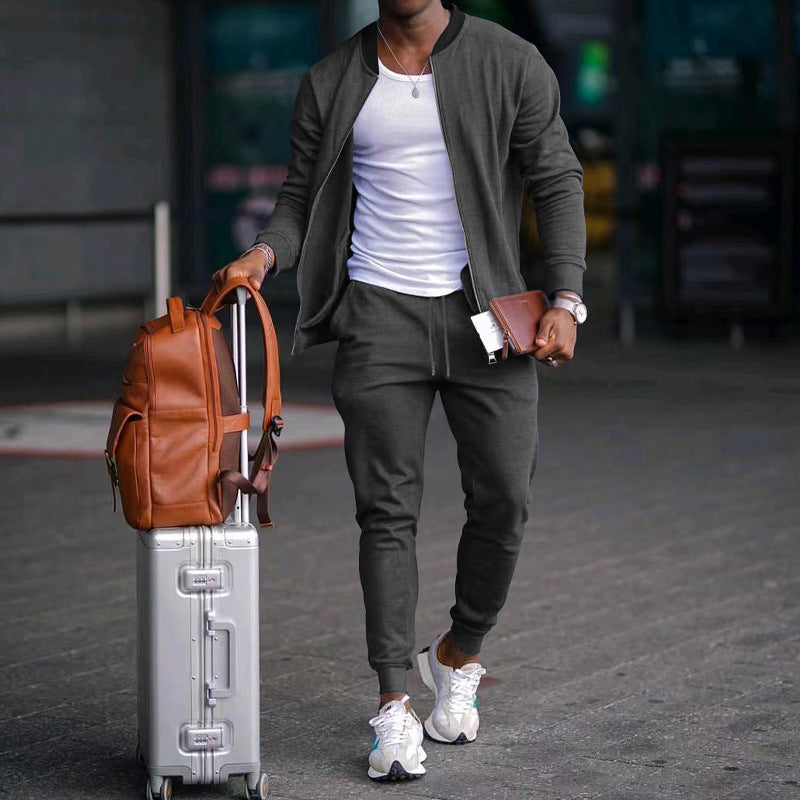Survêtement Homme Veste Zippée + Jogging Sport Outdoor | KoVA