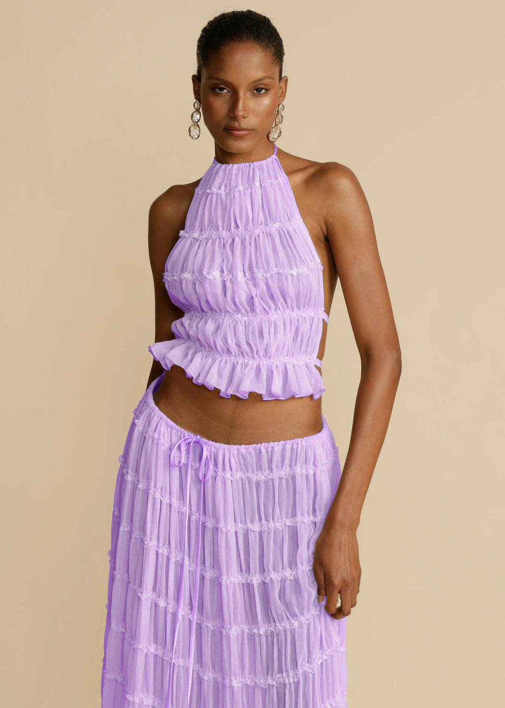 Vêtement Sexy Halter Sans Manches Femme