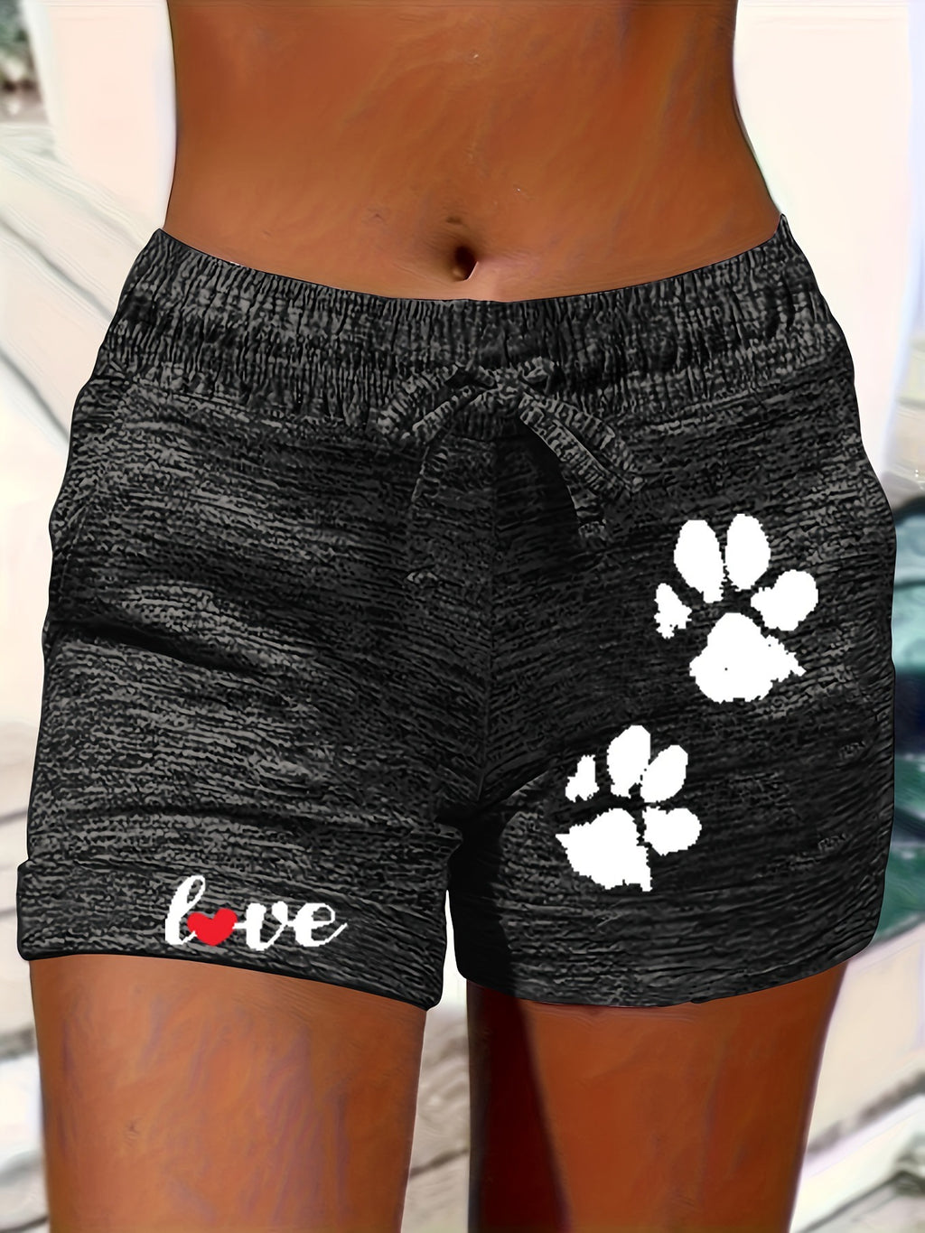 Short de Bain Imprimé Femme