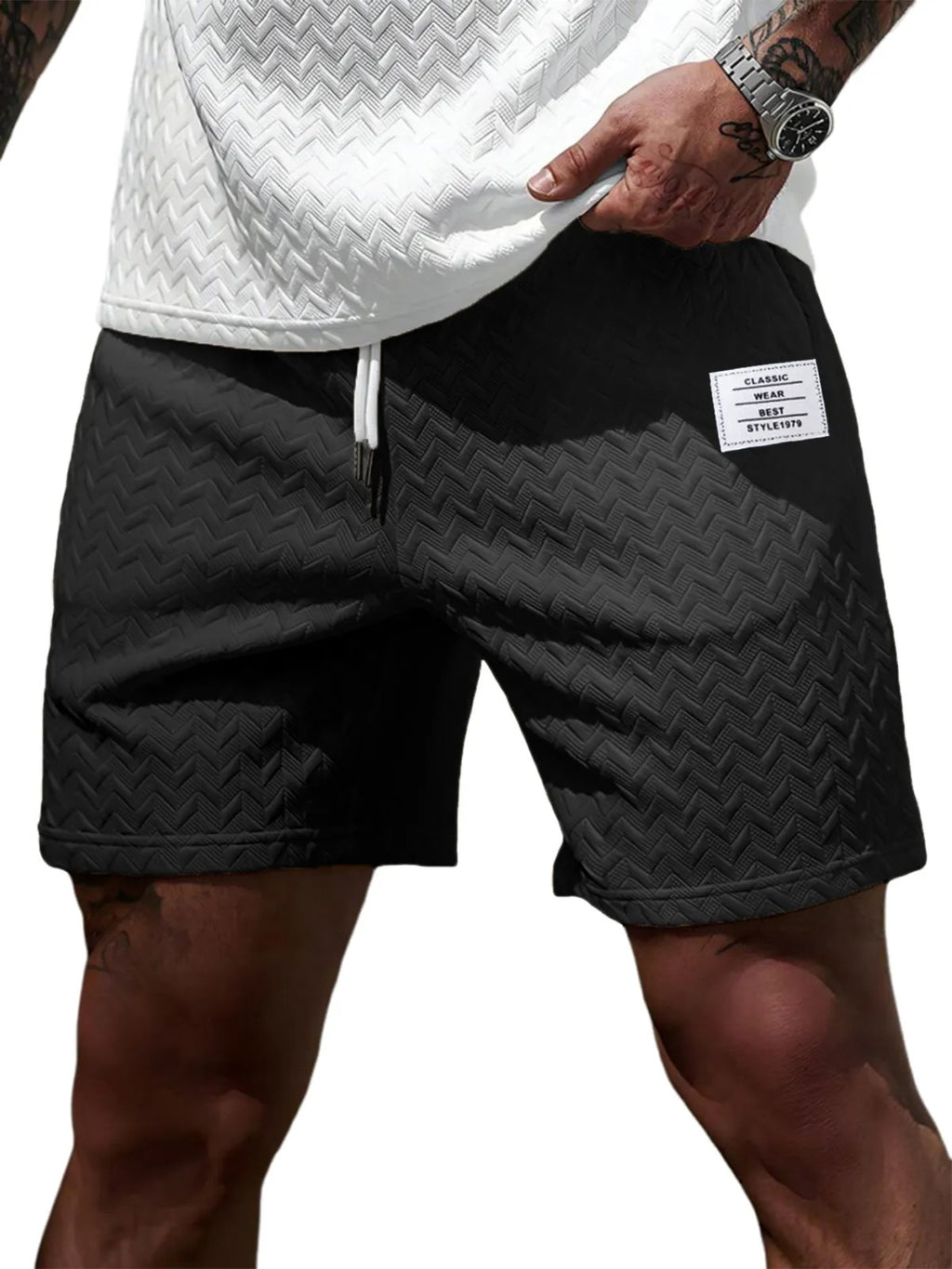 Short Homme Casual Coupe Ample